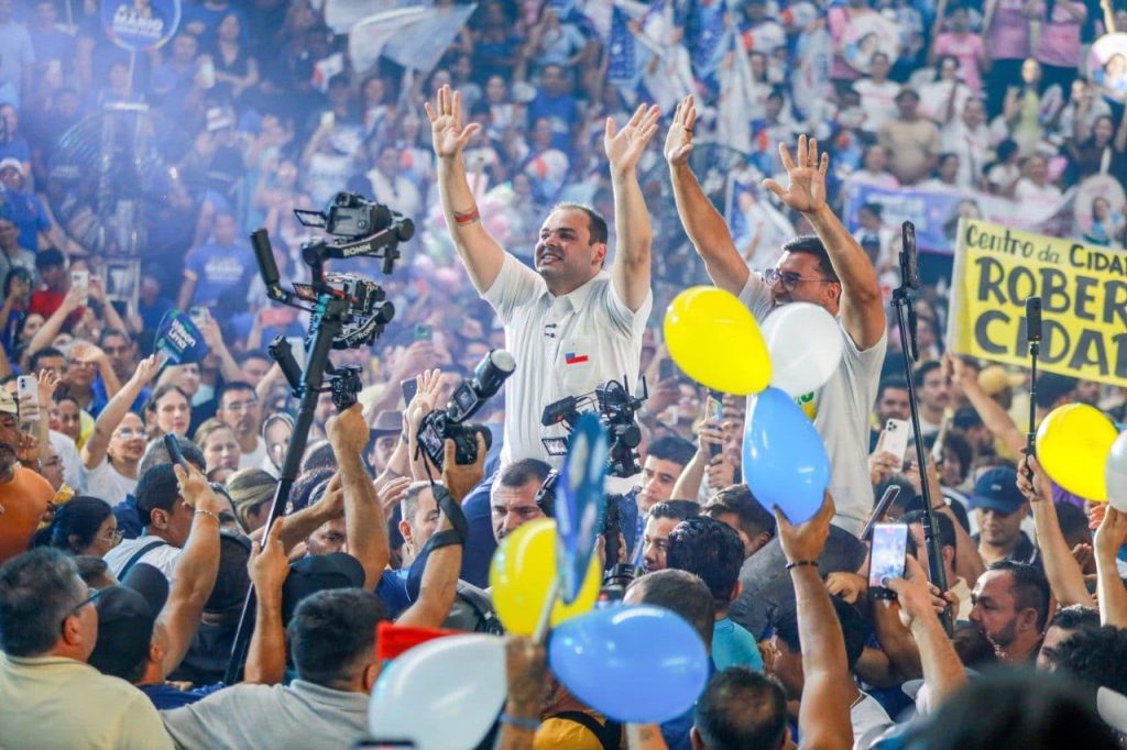 Governador Roberto Cidade oficializa candidatura à reeleição em Manaus