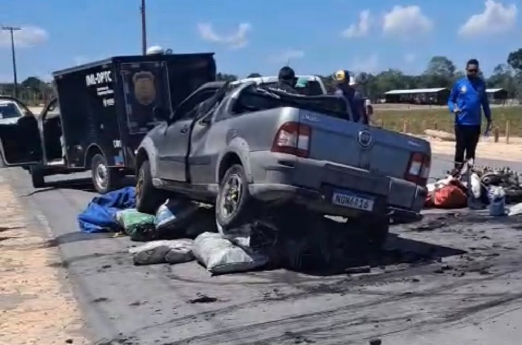 Motociclista morre em acidente na AM-010 em Rio Preto da Eva