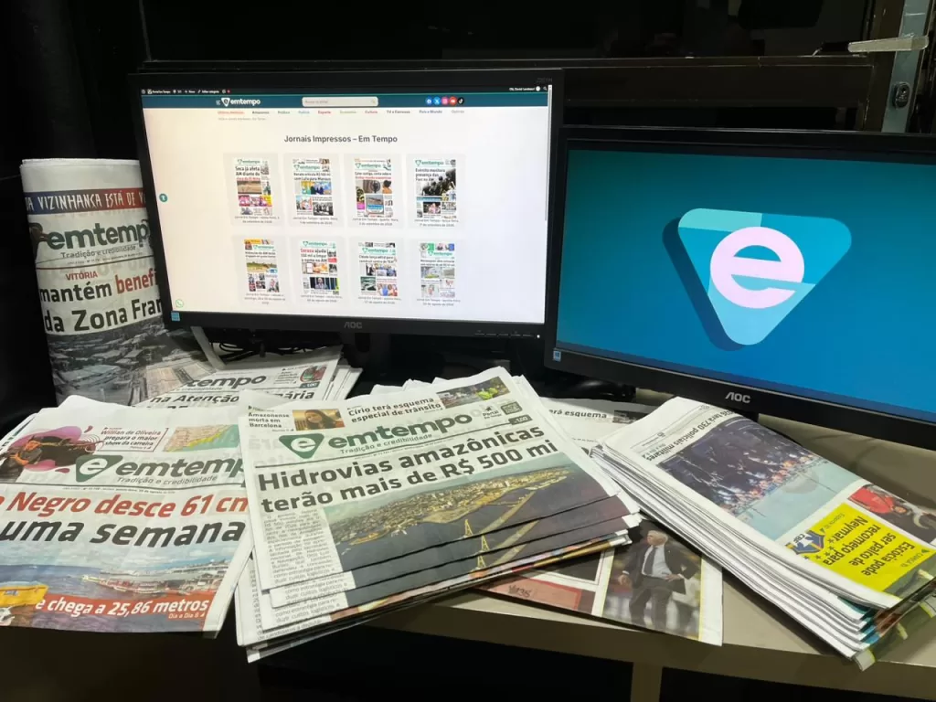 Jornal Amazonas EM TEMPO completa 39 anos de história e jornalismo no Amazonas