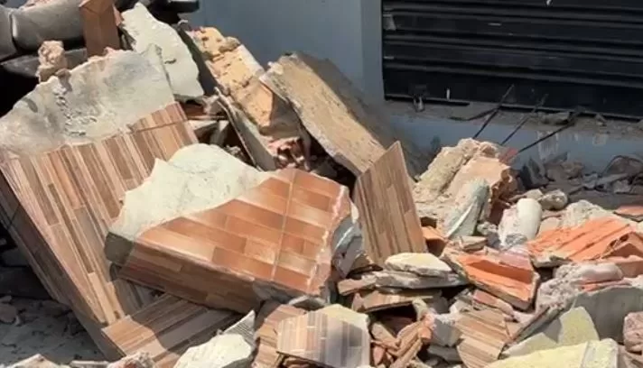 Trabalhador morre após desabamento de laje em obra na Compensa, Manaus