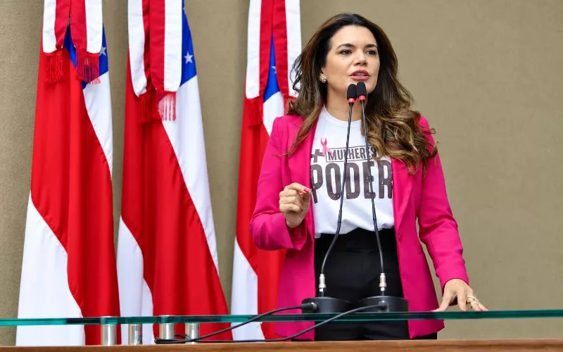 Alessandra Campelo faz história como primeira vice-governadora do Amazonas