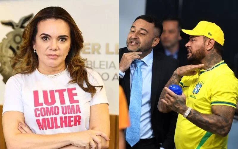 Alessandra Campelo registra boletim contra Sargento Salazar e Kidson Maia por ameaça