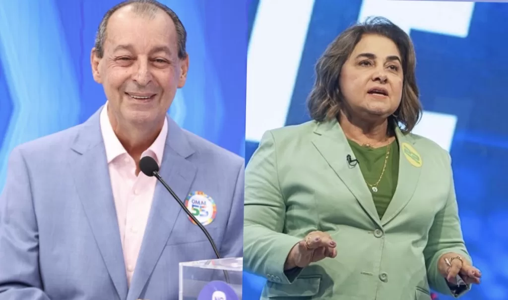 Omar Aziz e Maria do Carmo debatem em Manaus antes do segundo turno