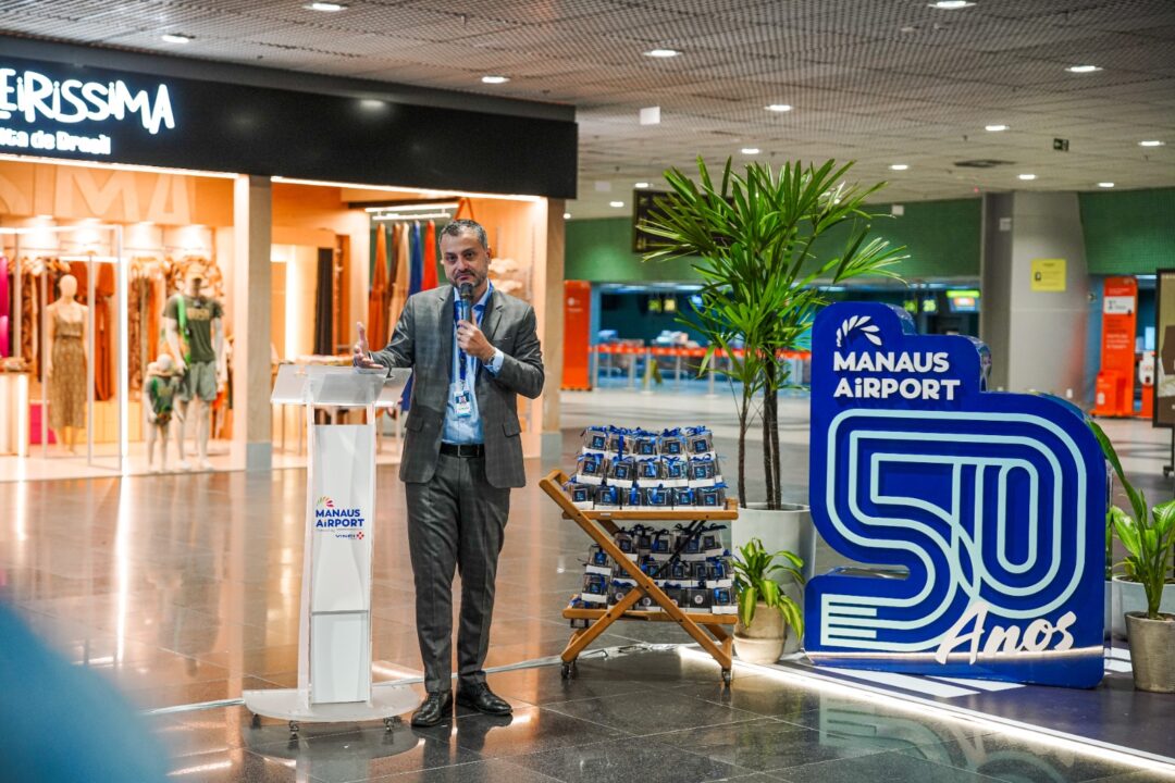 Manaus Airport comemora 50 anos com exposição itinerante especial