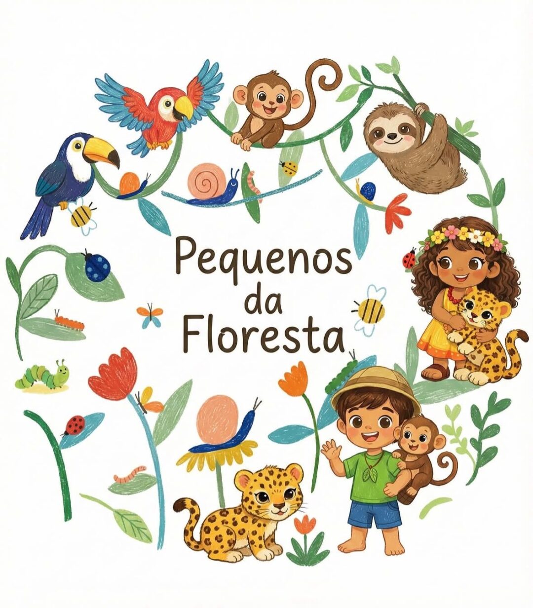 Projeto Pequenos da Floresta resgata memórias da infância em Parintins