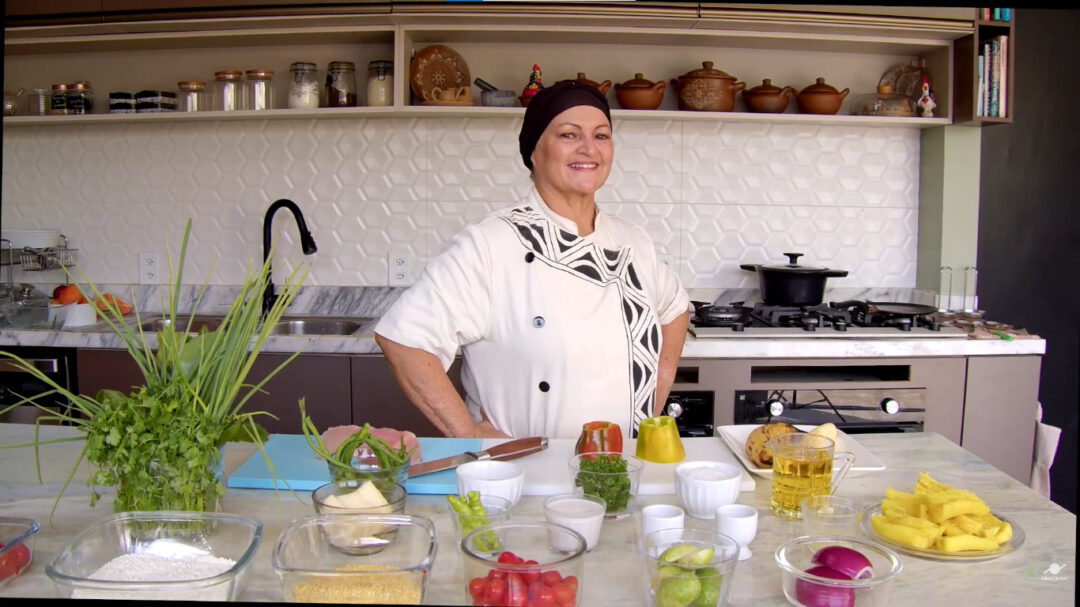 Chef Débora Valente apresenta receita do Arroz Encontro das Águas