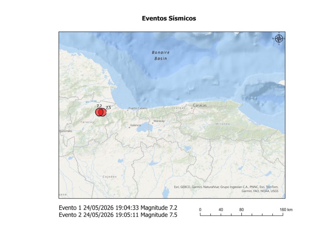 Terremoto na Venezuela gera tremores em quatro estados da Amazônia