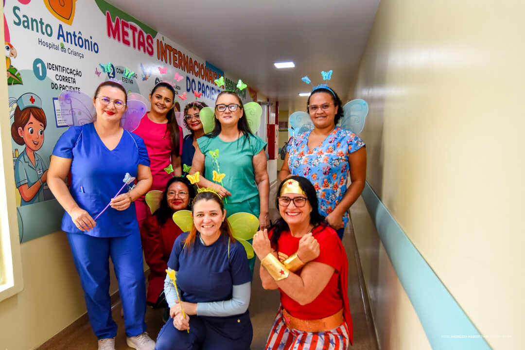 Hospital da Criança Santo Antônio comemora 26 anos com festa colorida