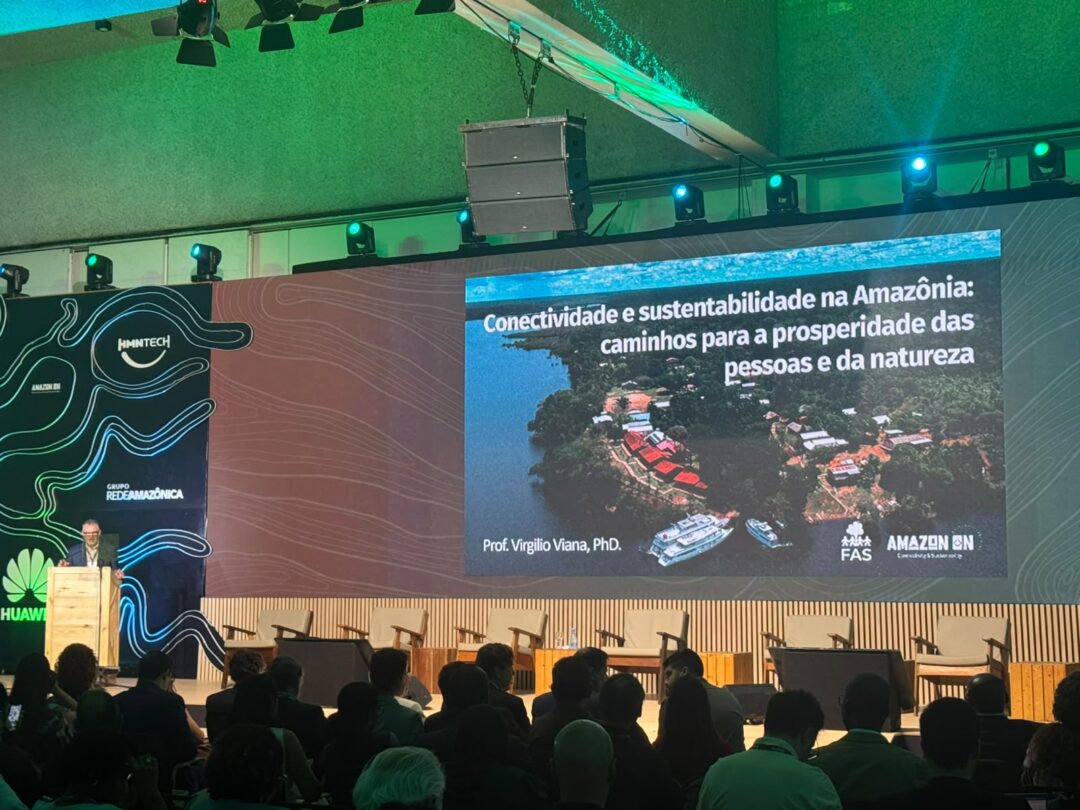 Amazon On 2026: FAS discute conectividade e sustentabilidade na Amazônia
