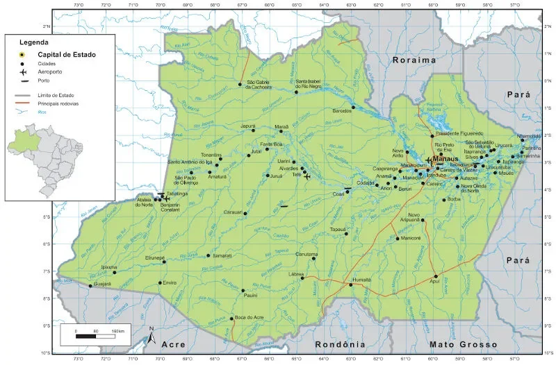 Divisão do Solimões: Entenda Alto, Médio e Baixo Solimões no Amazonas