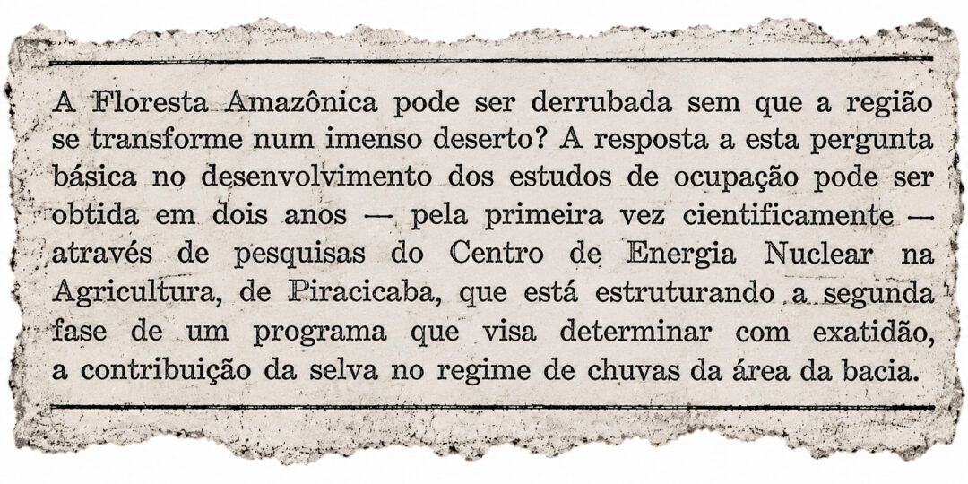 Instituto da USP em Piracicaba Revoluciona Estudos sobre Rios Voadores