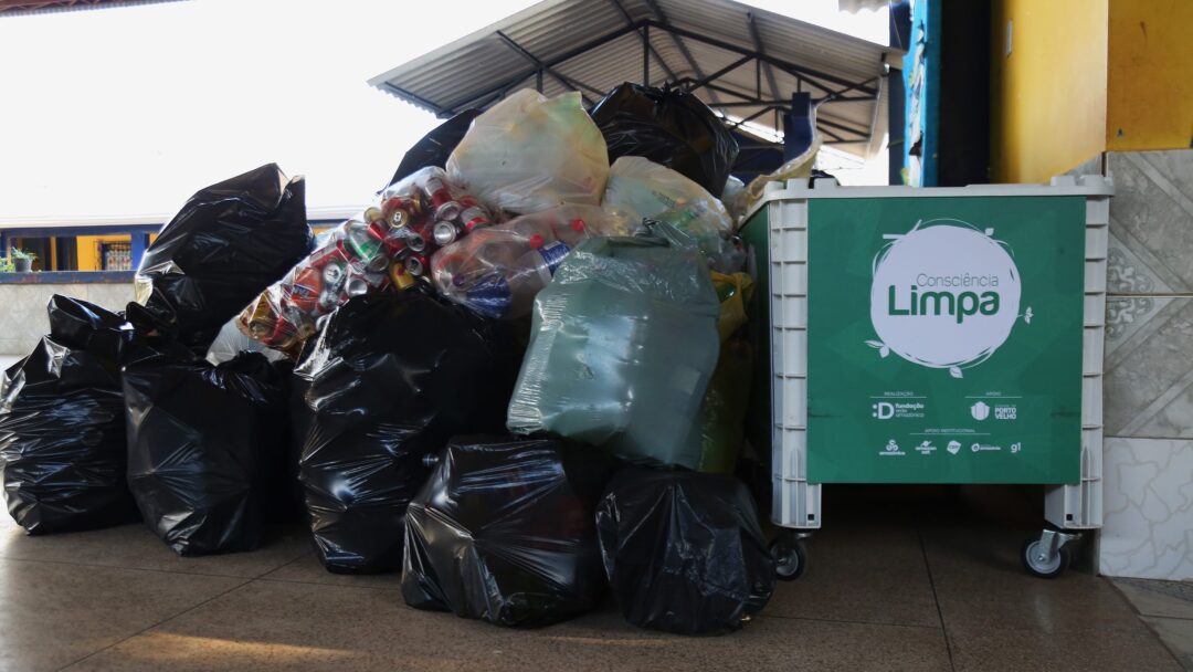Gincana Consciência Limpa em Porto Velho já arrecada 18 mil recicláveis