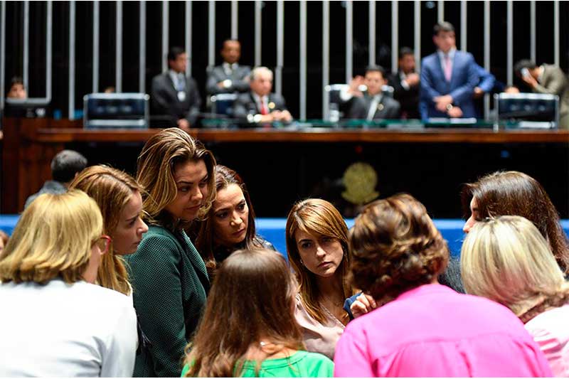 Bancada feminina no Senado pode crescer para 22 em 2026, mas seguirá minoritária