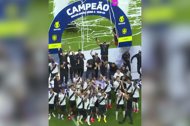Vasco conquista título inédito do Brasileirão Sub-20 ao vencer o Palmeiras