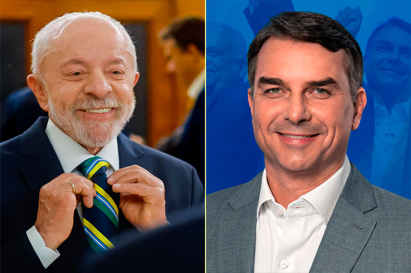 Lula e Flávio Bolsonaro Empatam com 50% dos Votos Válidos, Diz Datafolha