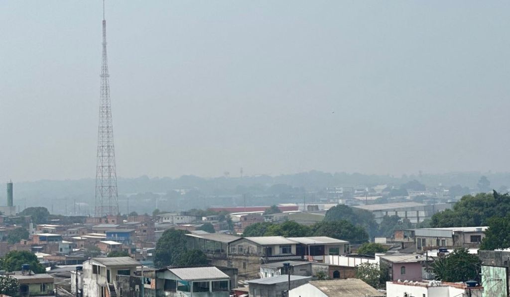 Manaus registra níveis muito ruins de poluição do ar nesta quarta-feira