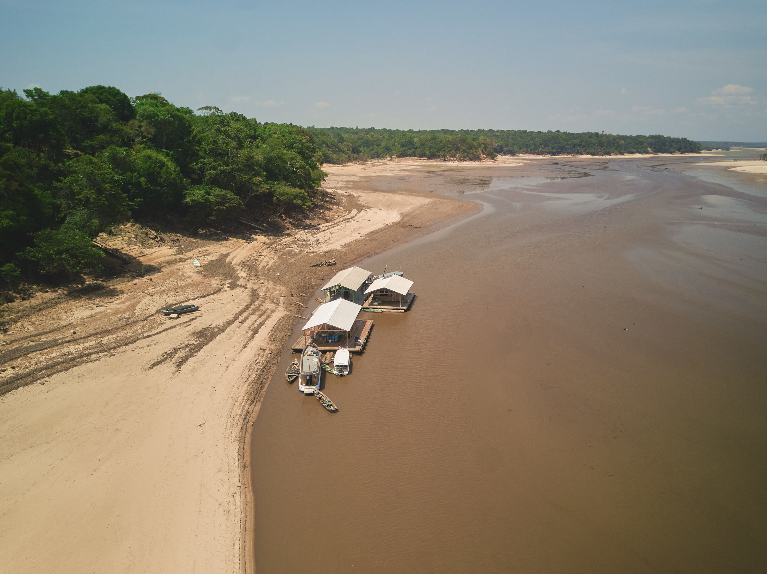 Rio Negro termina agosto com 24,19 metros; vazante pode ser severa
