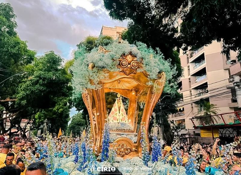Círio de Nossa Senhora de Nazaré 2026 prevê 14 procissões em Belém