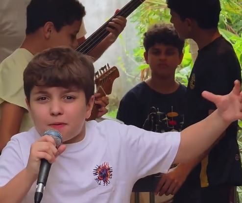 Banda Mirim de São Luís Homenageia Zé Ramalho e Viraliza nas Redes Sociais