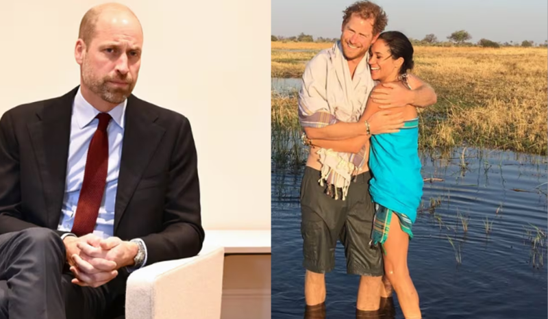 Príncipe William duvida da continuidade do casamento de Harry e Meghan