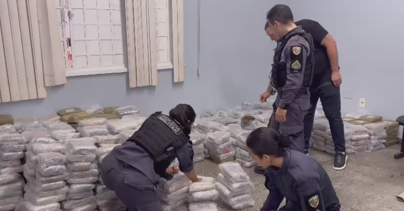 Polícia desmantela galpão que armazenava supermaconha em Manaus