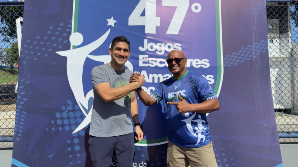 Gestores da Sedel prestigiam Jogos Escolares e Vila Aberta em Manaus