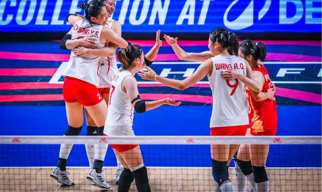 China vence EUA e avança às semifinais da Liga das Nações de Vôlei Feminino
