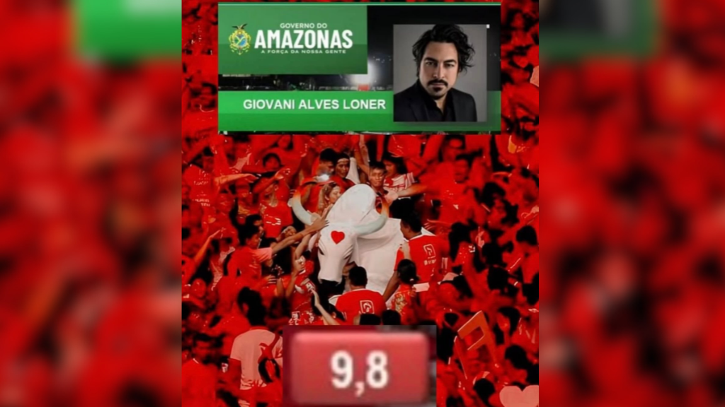 Jurado desativa redes sociais após nota 9,8 para Galera do Garantido