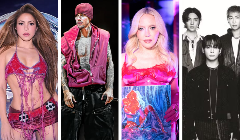 Show com BTS, Shakira, Madonna e Justin Bieber anima final da Copa 2026