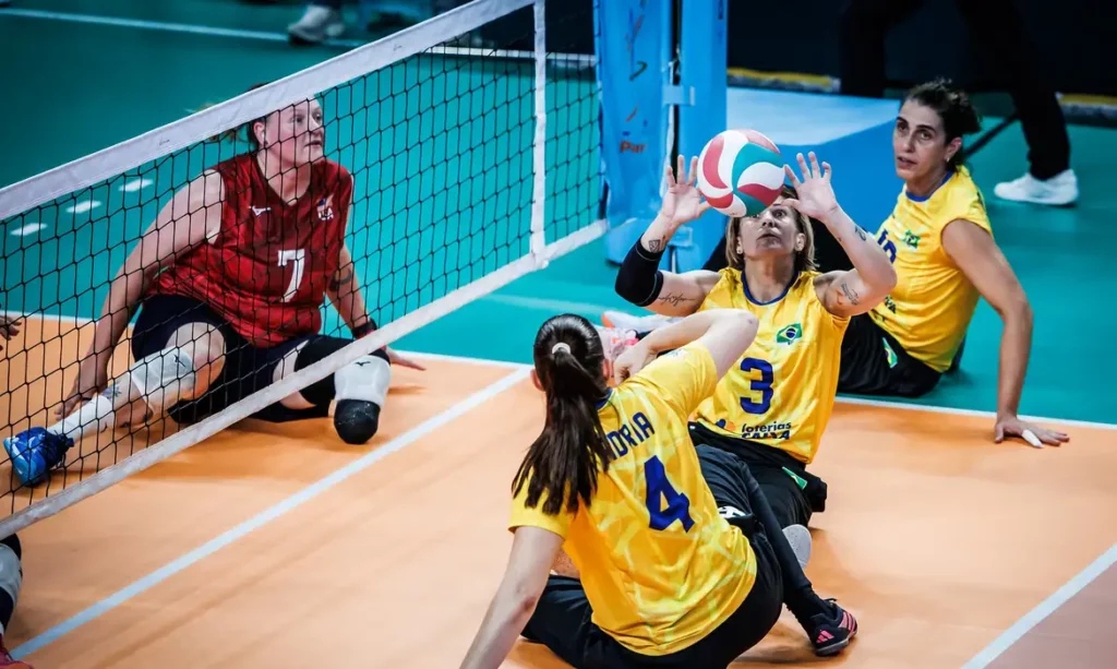 Brasil é vice-campeão no Mundial de Vôlei Sentado após derrota para os EUA