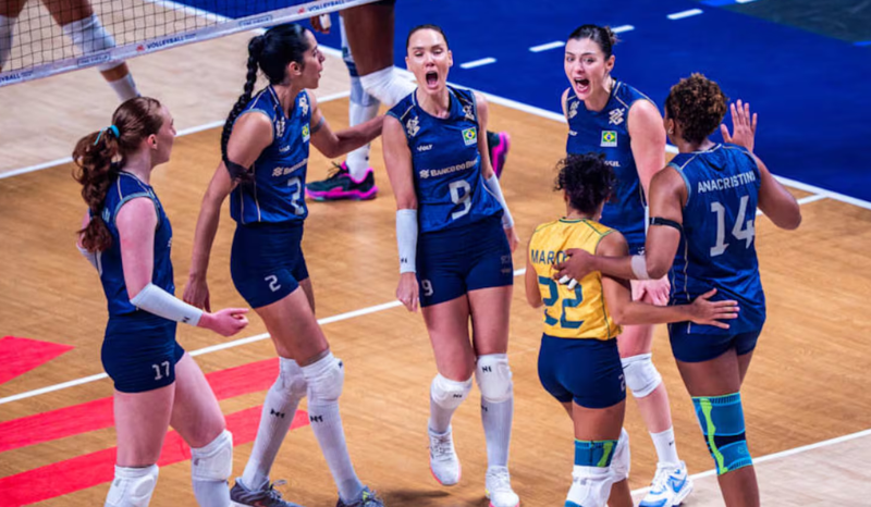 Brasil avança para a final da Liga das Nações de Vôlei feminino ao vencer a Itália
