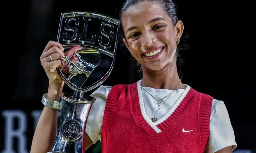 Rayssa Leal vence etapa da SLS no Maracanãzinho; Giovanni Vianna é vice