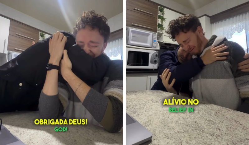 Jovem de SC emociona ao revelar que venceu câncer em estágio 4