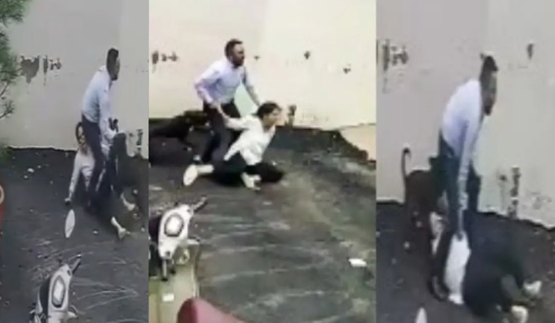 Casal é atacado por pitbull durante visita a casa para alugar na Índia