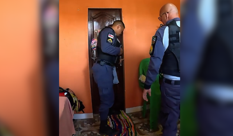 Homem é preso por usar filho de 1 ano como refém após agressões em Coari