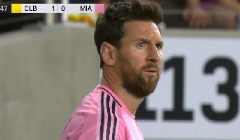 Gol de Messi em jogo do Inter Miami gera grande repercussão nas redes sociais