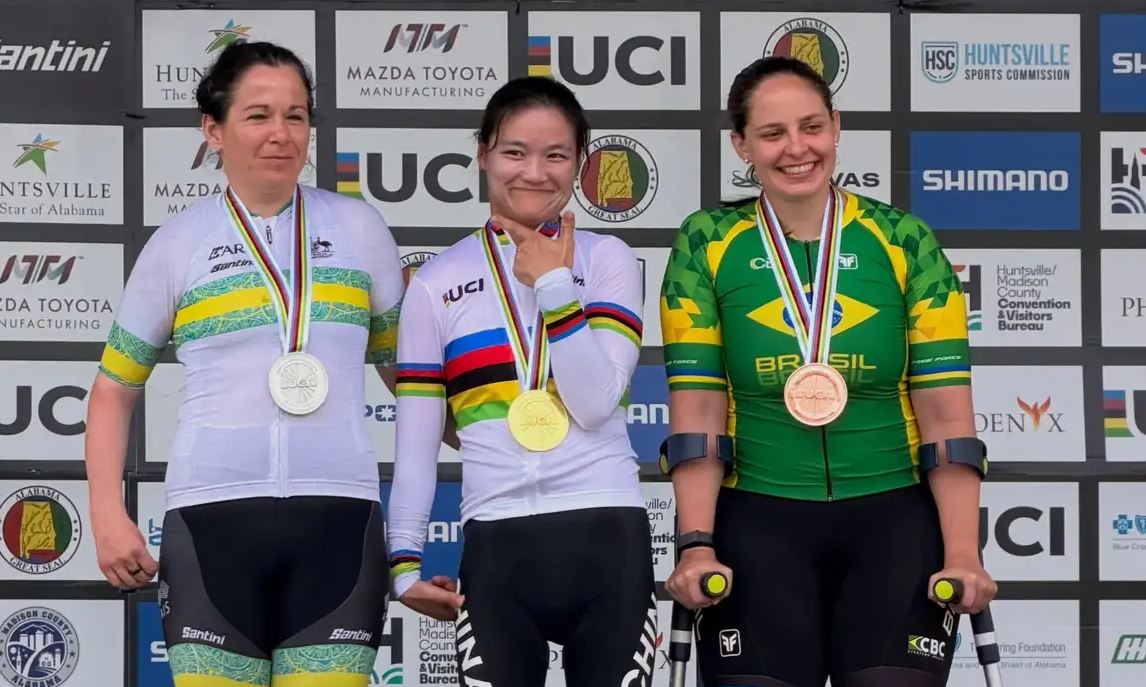 Brasil brilha no Mundial de paraciclismo e garante cinco medalhas