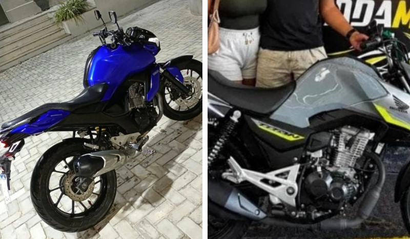 Proprietários oferecem recompensa por motos roubadas em Manaus