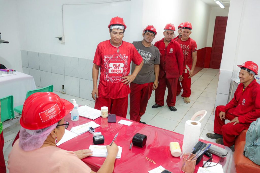 Garantido realiza ação de saúde ocupacional para 105 trabalhadores
