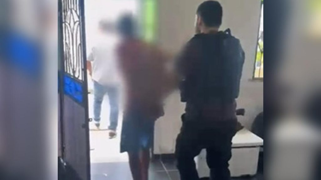 Homem é preso em Manaus suspeito de agredir bebê de 2 meses