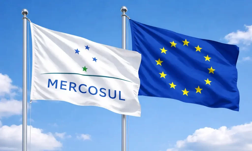 Acordo comercial entre Mercosul e União Europeia entra em vigor