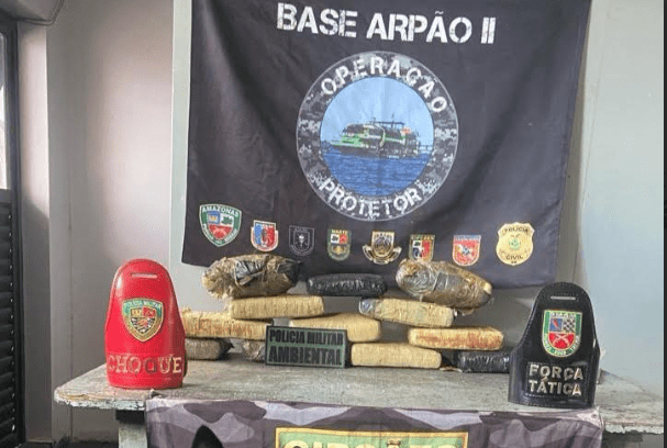Polícia apreende maconha avaliada em R$ 660 mil em Coari