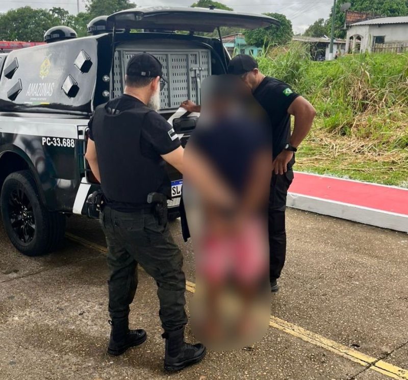 Homem é preso suspeito de estuprar adolescente em São Sebastião do Uatumã
