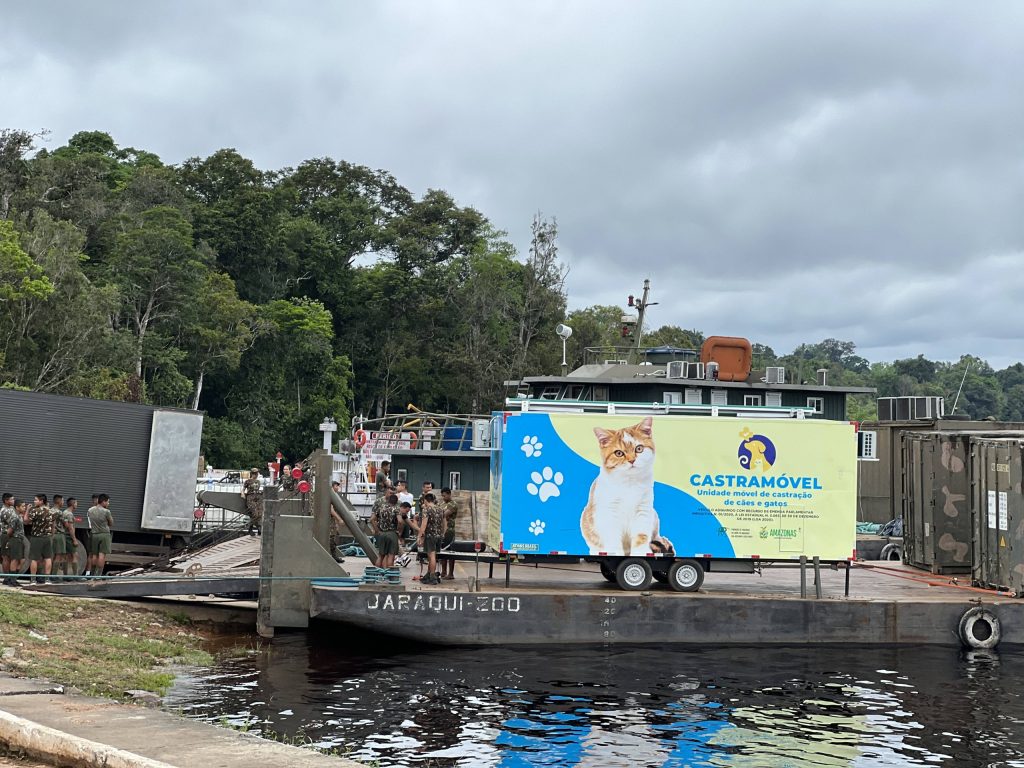 Amazonas terá o primeiro Castramóvel Fluvial do mundo para pets