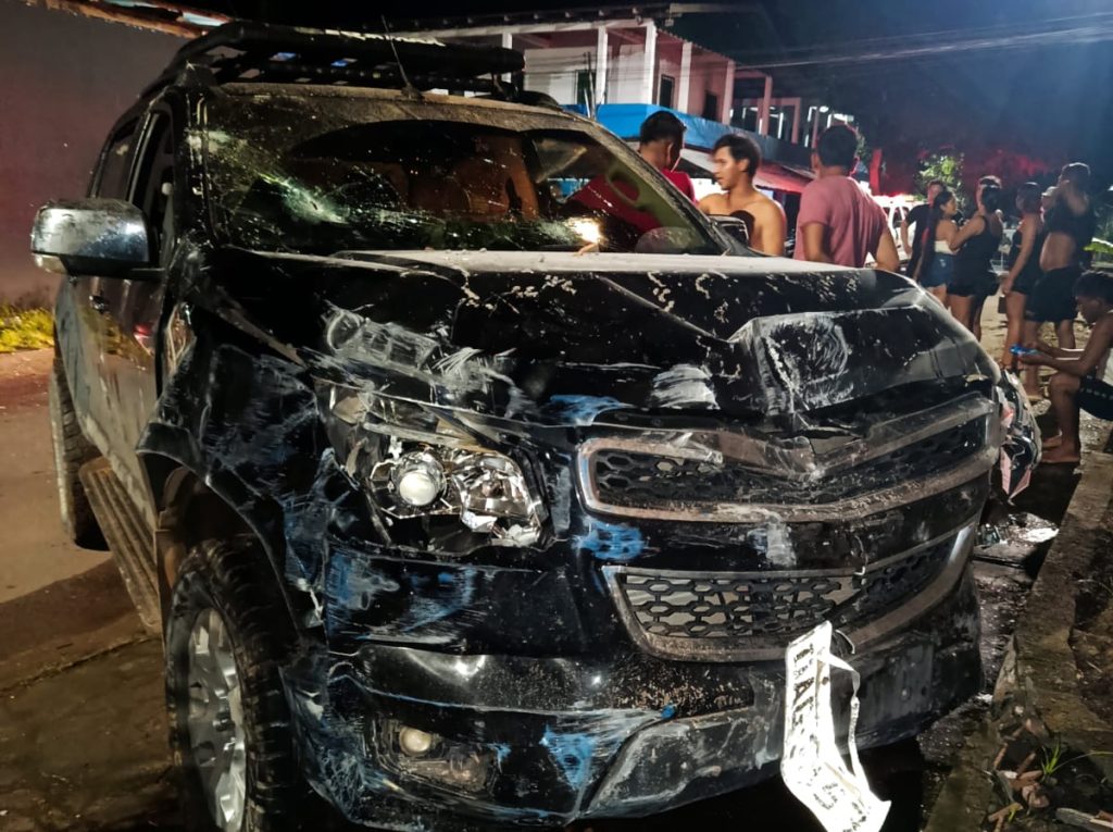 Homem de 23 anos é preso após furtar S10 e atropelar motociclista em Novo Airão