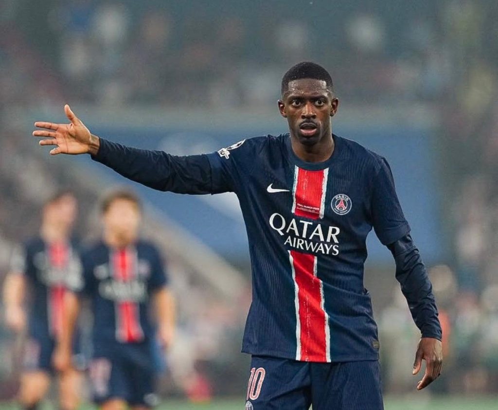 Dembélé se machuca em jogo e preocupa PSG e seleção francesa para a Copa