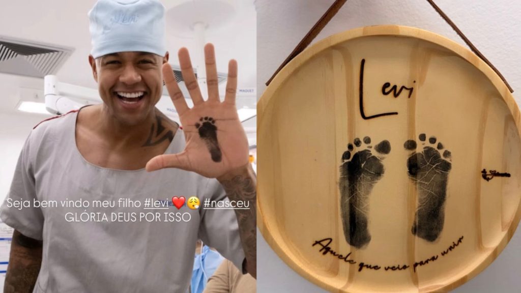Léo Santana e Lore Improta anunciam nascimento do segundo filho, Levi