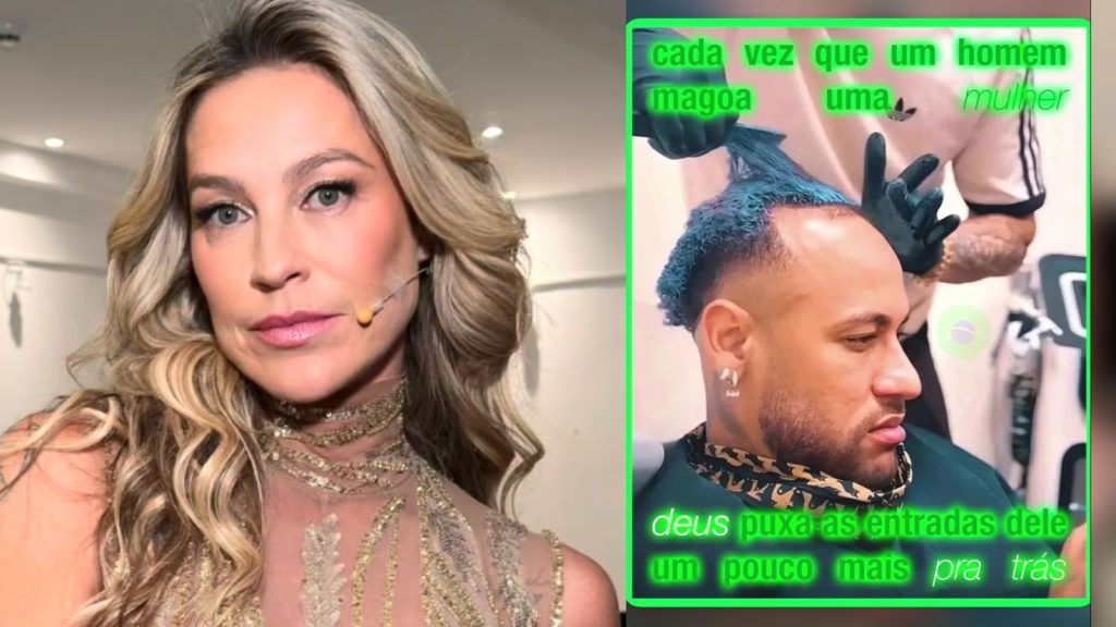 Luana Piovani compartilha publicação irônica sobre cabelo de Neymar