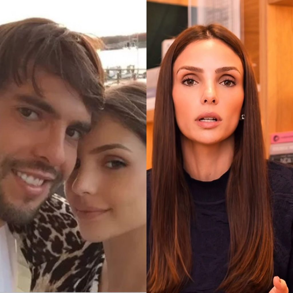 Carol Celico se pronuncia sobre separação de Kaká e toma medidas legais