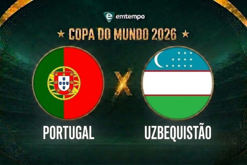 Portugal enfrenta Uzbequistão nesta terça-feira pela Copa do Mundo 2026